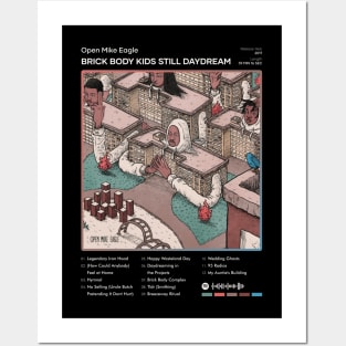 Open Mike Eagle - Brick Body Kids Still Daydream Tracklist Album Posters and Art